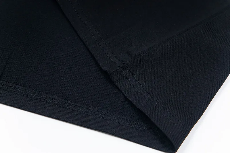 110💰S12# Meichao SAINT white ink direct-injection pure cotton 260g loose short-sleeved T-shirt black, white gray S-XL